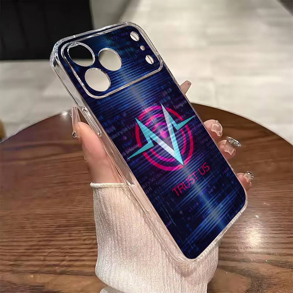 Чехол для телефона Vox H-Hazbin H-Hotel для iPhone 17 16 15 14 13 12 11 Mini Pro Max Plus Прозрачный чехол