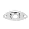 3PCS With Screws Guitar Output Jack Plate Bass Output Jack Socket  Electric Guitar Replacement Parts