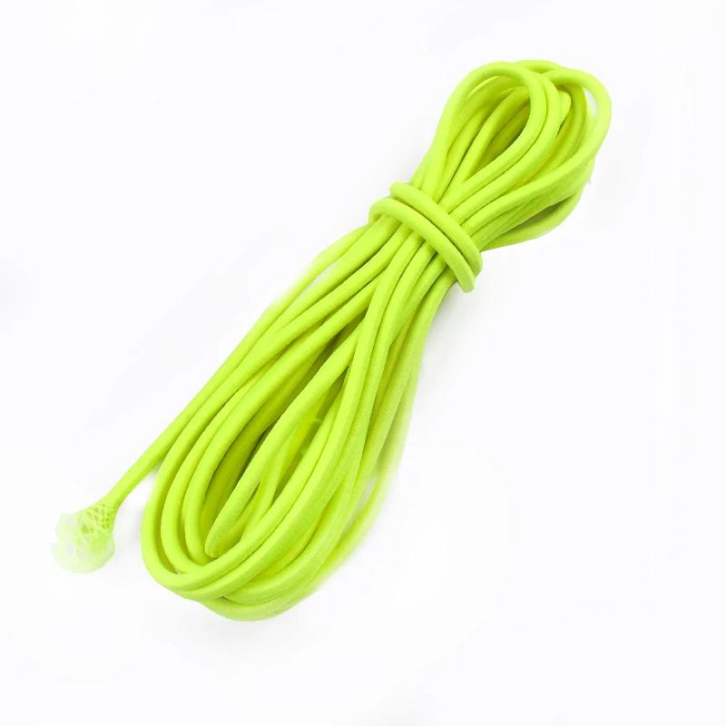 5/10/20M 4мм Эластичные шнуры Meetee для одежды, повязок на голову, Резинка, Пояс, Пружинные резинки, Аксессуары для шитья DIY