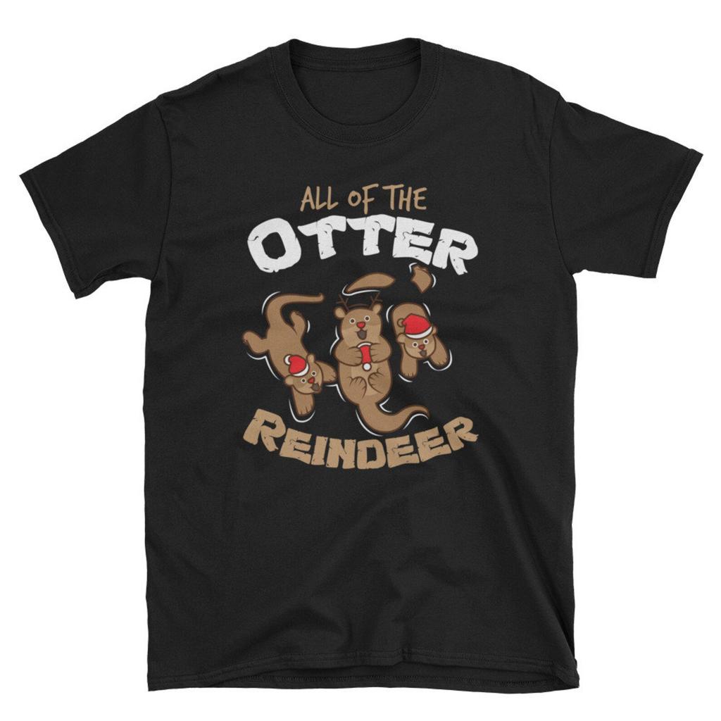 Christmas Shirt, Christmas Gift, Otter Shirt, Reindeer Shirt, Funny Christmas Shirt, Holiday Shirt, Christmas Tee, All Of The Otter Reindeer
