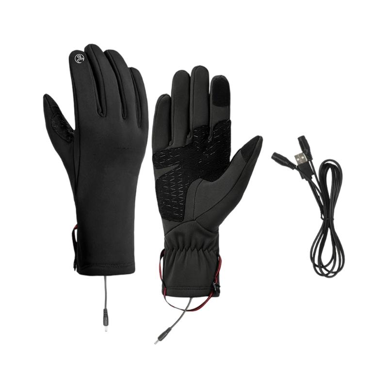 USB-перчатки с подогревом и 3 режимами температуры, унисекс, зимние перчатки для катания на лыжах, езды на велосипеде, активного отдыха, незаменимы для тепла