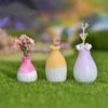 Voyyphixa Mini Miniature Mini Set of Cute DIY Tabletop Landscape Bonsai Micro Landscape Fun New Birthday Accessories Figurines, Vases, 9, Decor,