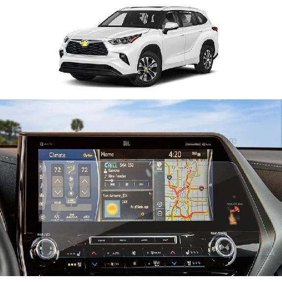 Защитное стекло экрана для Toyota Highlander 12,3 дюйма Автомобильная GPS-навигация Защита от царапин