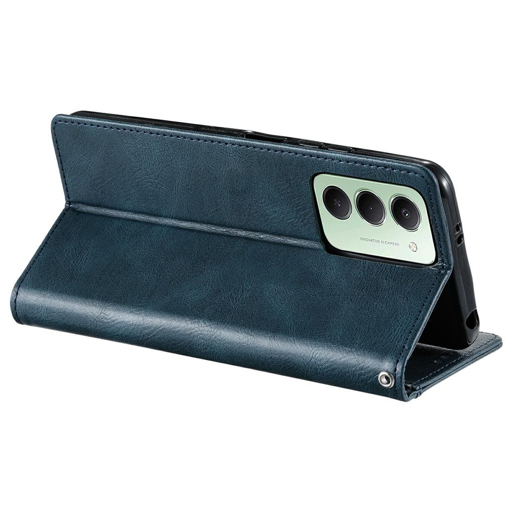 For Xiaomi Redmi 15 5G (EU) (171mm)/4G (EU) (171mm) Case 6 Card Slots PU Leather Anti-Fall Phone Cover with Wrist Strap