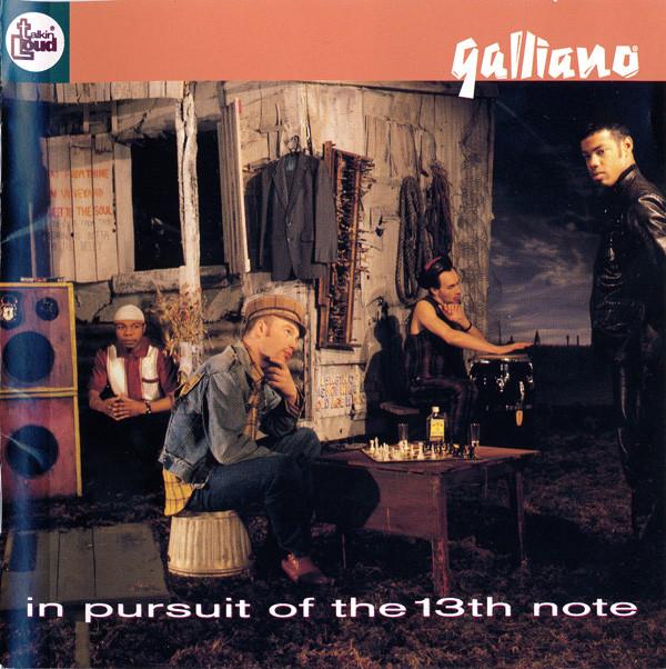 CD GALLIANO In Pursuit Of The 13th Note PHCR1074 Talkin Loud 1991 Япония Танцевальная Электроника Б/у
