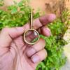 Magnifying Glass Key Chain - Round Magnifier Collectible Key Ring.