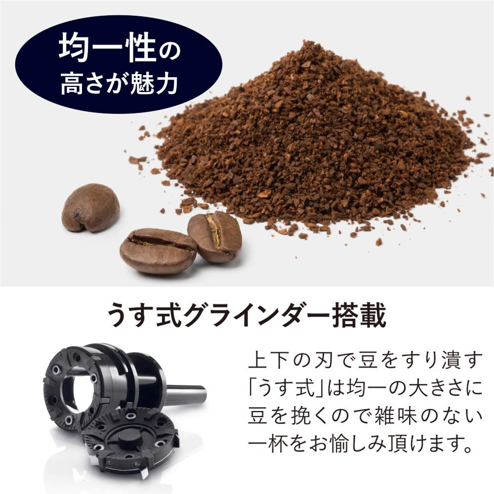 Кофемолка DeLonghi Тонкие кофейные зерна Легко от грубого до мелкого Съемный безопасный держатель шнура питания Гарантия 3 года с регистрацией семьи De'Longhi