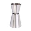 Double Jigger Single Double Shot Drink Spirit Measure Round Rim and Thin Waist Stainless Steel Jigger for Bartender Bar Supplies