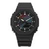 G Shock Ga 2100rw 1adr Ga 2100rw 1a большой циферблат цифровой аналоговый восьмиугольный спортивный солдатский радуга мужские часы из ПУ
