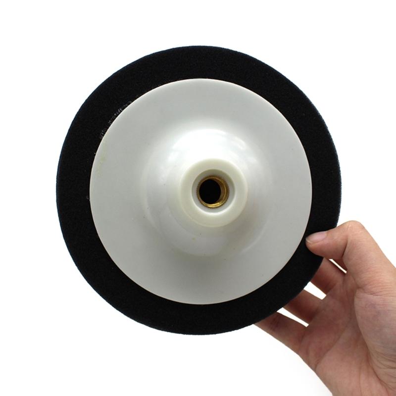 150 мм полировальная головка для полировки автомобиля, губка для полировки швабры для резьбы M14 с 6 дюймов/15 см, полировальная вощеная подушечка для автомобиля