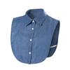 Classic Cowboy Lace Black/White Cotton Blouse False Collar Clothes Accessories Shirt Fake Collar