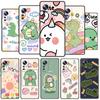 Case For Xiaomi Mi Poco X3 NFC M4 F3 C40 11 11T 10T Pro 12 9T 9 10 Lite Back Soft Phone Cover Little Dinosaur Cute