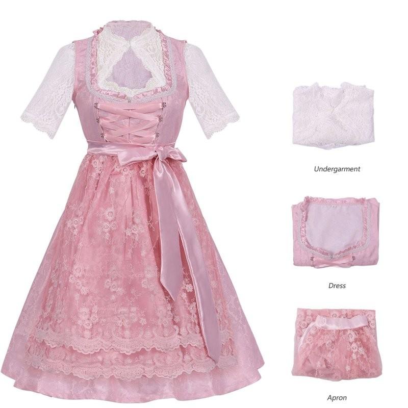 Стильный наряд для пивного фестиваля Октоберфест для женщин из удобной полиэстеровой ткани