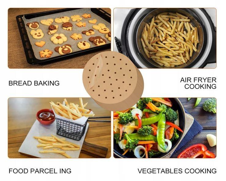Baking Paper For Air Fryer Liners 100X