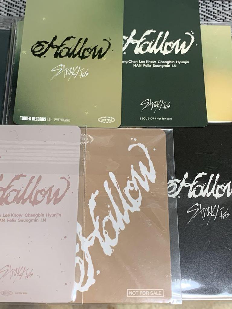 [USED] Stray Kids Hollo Album + Changbin Photo Card 5-piece Set