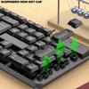 Эргономичная USB-клавиатура K15 Plug and Play для ПК и ноутбуков, для комфортного набора текста и длительного использования, конструкция из АБС-пластика