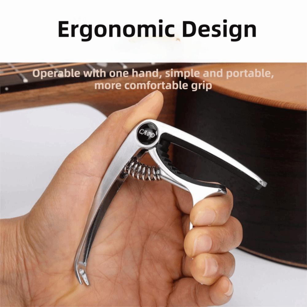 Guitar Tuning Guitar Capo Multi-functional Tuning Clamp Guitar Tuner Electric Guitar