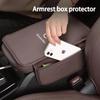 GLC GLB Car Styling Seat Armrest Box Protector Cushion Storage Box Cover Pad For Mercedes benz Amg X156 W204 W205 W203 W211 W21