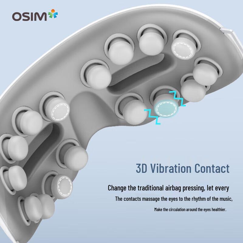 Массажер для глаз OSIM uVision Lite, вилка CN (адаптер в комплекте)