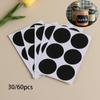 Kitchen Spice Chalkboard Round Chalkboard Labels Labels Stickers Blackboard Label Bottle Tags