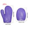 Colorful Honeycomb Weave Exfoliating Shower Glove with TPU High Elasticity Antibacterial Material Gentle Safe And Durable