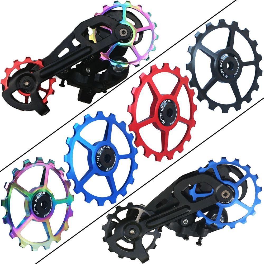 Accessories Bike Rear Derailleur Bike Ceramic Bearing Guide Bike Jockey Wheel Bicycle Rear Pulley