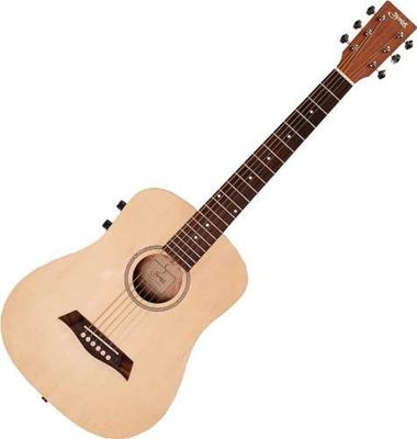 Yairi Mini Acoustic Guitars Компактная акустическая серия Электроакустическая гитара Натуральный футляр S.Yairi (Мини-гитара) YM-02E/NTL [Включено программное обеспечение]