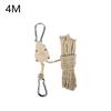 Ratchet Hanger Rope Stainless Steel+nylon Tent Pulley 100g