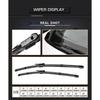 Для Mercedes Benz A-Class W169 2004-2012 2005 Дворники Передние и Задние Щетки Стеклоочистителя Лобового Стекла Оконные Щетки 26"+23"+12"