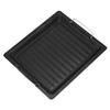 BBQ Grill Plate, Pan Grill Pan Cooking, Reversible Cast Iron Pizza Plate, Gas Grill Accessories Universal