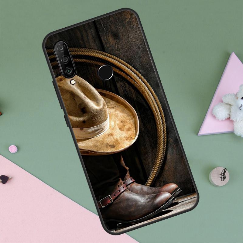 Rodeo Cowboy Lasso Horses For Huawei Nova 9 10 SE Y91 Y61 Y90 Y70 Y60 Y72 12s 12i 11i 7i 8i P60 Pro P30 P40 Lite Case