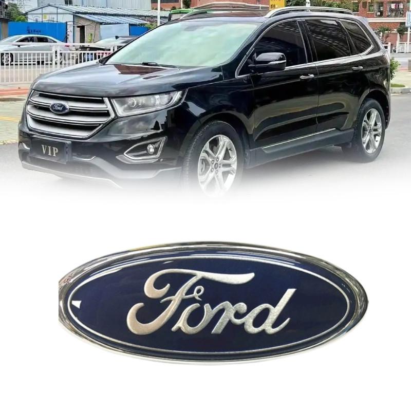 Ford Oval Grille Badge Car Emblem Sticker With Abs Material Front Rear Mark