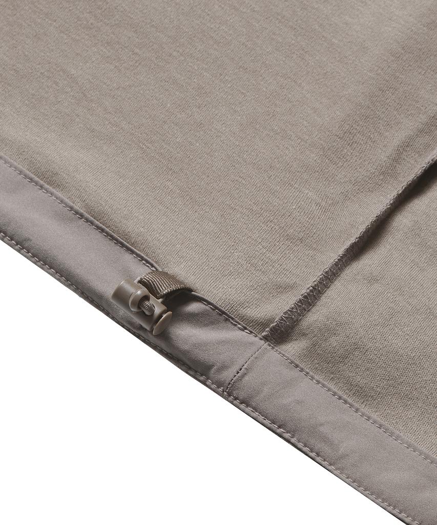 MUSINSA STANDARD Relaxed Fit Crew Neck String T-Shirt [Dusty Beige]