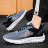 Fashion New Large Size Men Flying Woven Leisure Sports Running Shoes Thick Soles Comfortable Non-slip Wear-resistant Men's Casual Shoes