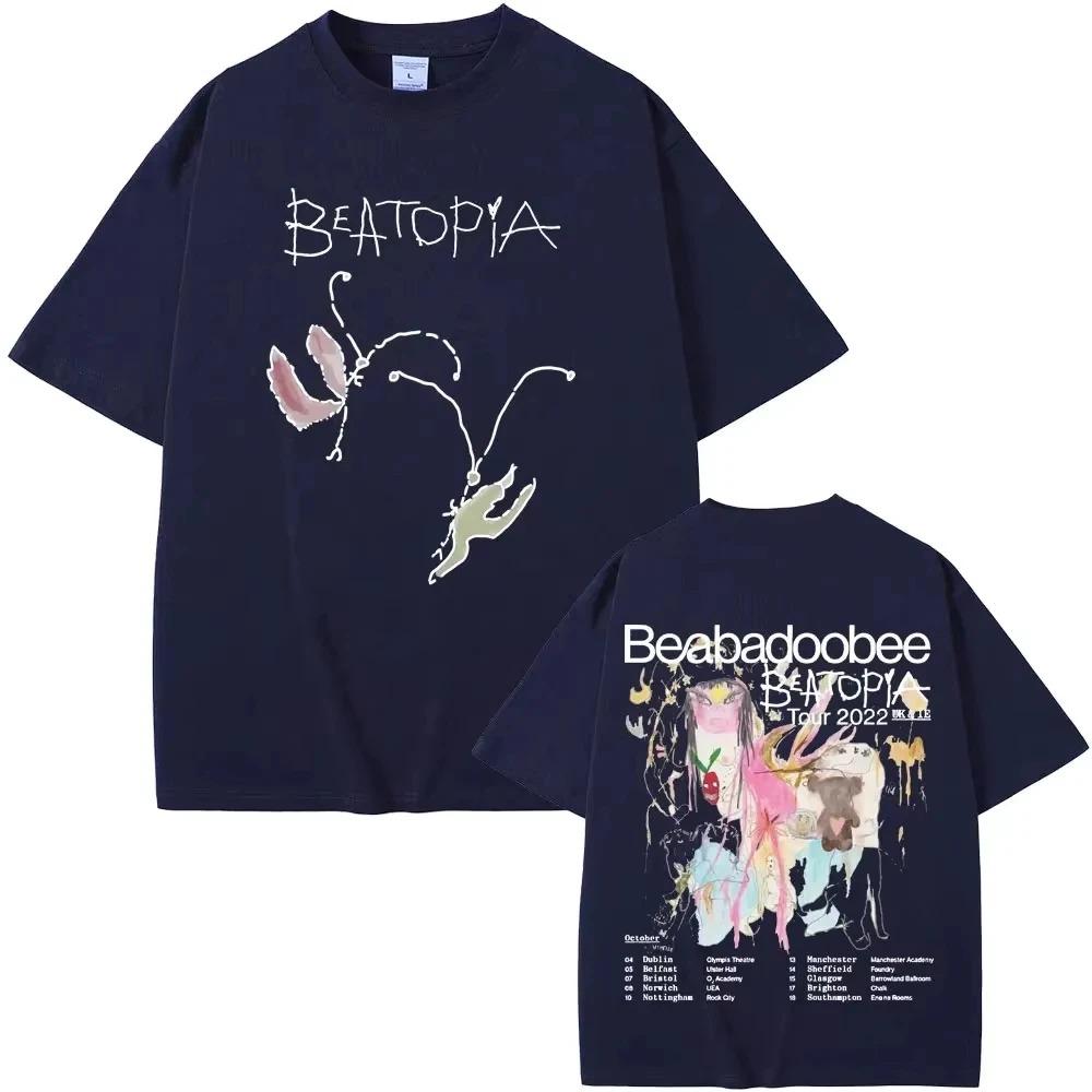 Beabadoobee Beatopia Tour 2026 TShirt Summer Unisex Fashion Harajuku Style 100 Cotton Loose Street Style Aesthetic Tshirts
