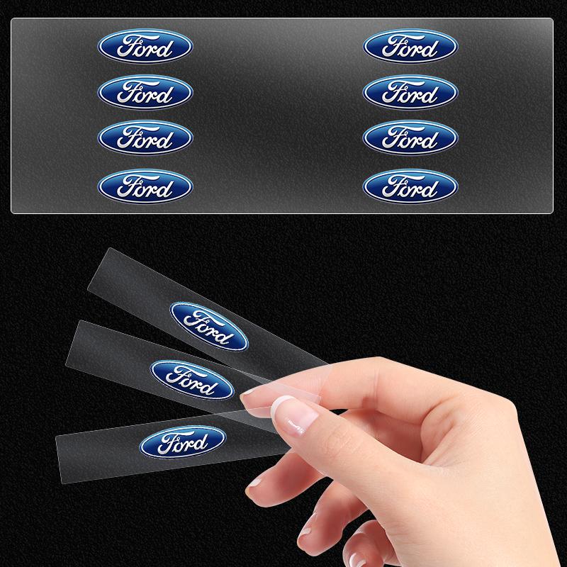 VCLG2 Car Interior Random Stickers Car Goods Car Steering Wheel Decals for Ford Mustang Focus Mk2 Party Mk3 Ranger Mondeo Mk4 Fiest