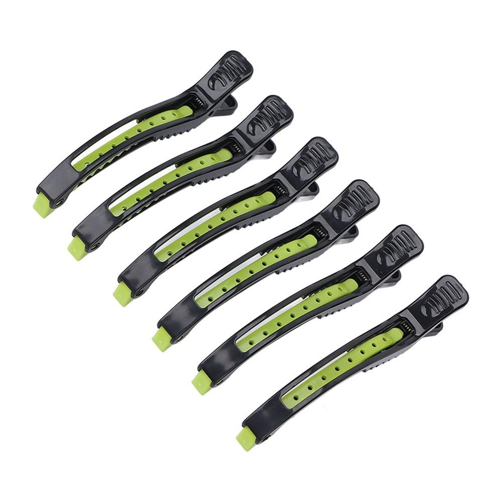 6 PCS Portable Design Professional Hair Clip Lightweight Salon Hair Clip  Home Salon