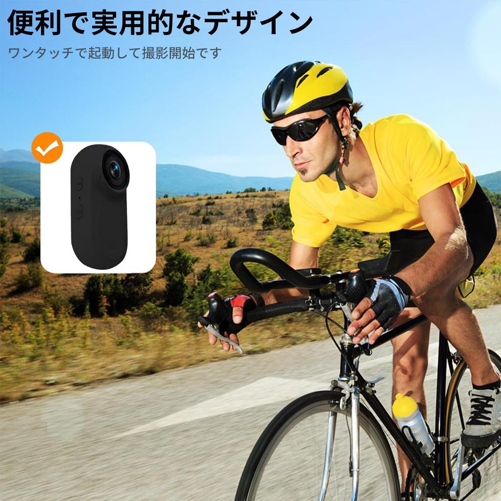 OBEST Экшн-носимая компактная спортивная 1080P Изображение Стекло 150 минут непрерывной автоматической циклической записи Корпус ПЭТ классы Камера, Камера, Видеокамера, Камера,