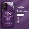 Чехол Bear Metal Liquid для Samsung A04S A03Core A04 Cartoon Trendy Brand 20Ultra Glass & Premium Sense