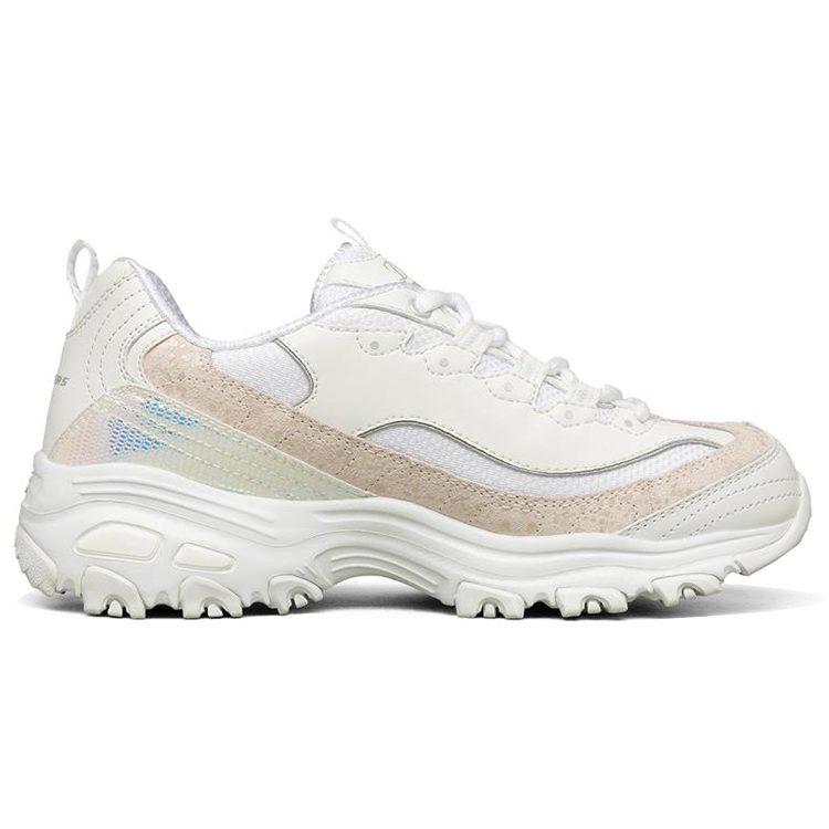 Skechers D'Lites 1.0 Громоздкие туфли Белые Женские 149462-WHT