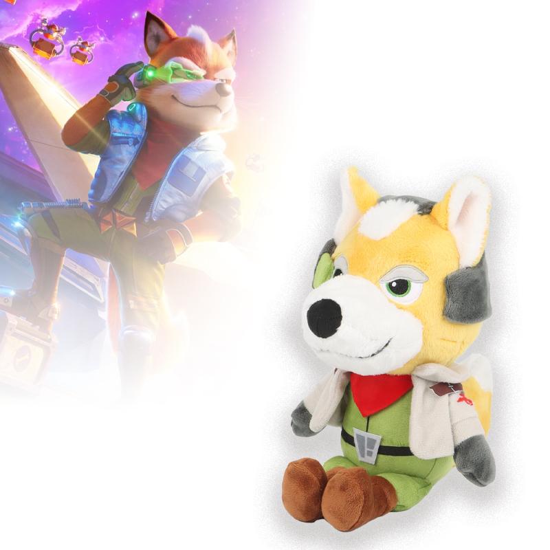 New Star Fox Plushie Exquisite Cartoon Game Fox Character Roles Plush Toys Fan Collection Decoration Festival Gifts For Friends