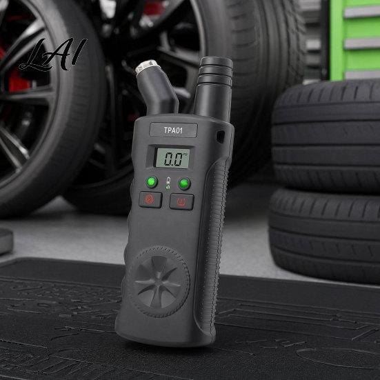 Multi-unit Tire Pressure Gauge 2 in 1 Gauge Digital Sensor Reset Tool for 433 MHz Motorcycle 0-150 PSI Car Tester Auto Shut Off Life Extension