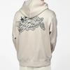 Li-Ning Lining Badfive Sports Basketball Series Sichuan Print Hoodie Pullover Unisex Tops Yellow Gray AWDRH61-4