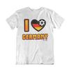 Я ЛЮБЛЮ ГЕРМАНИЮ Футболка 2024, Взрослые Дети Или Младенец, Чемпионат мира