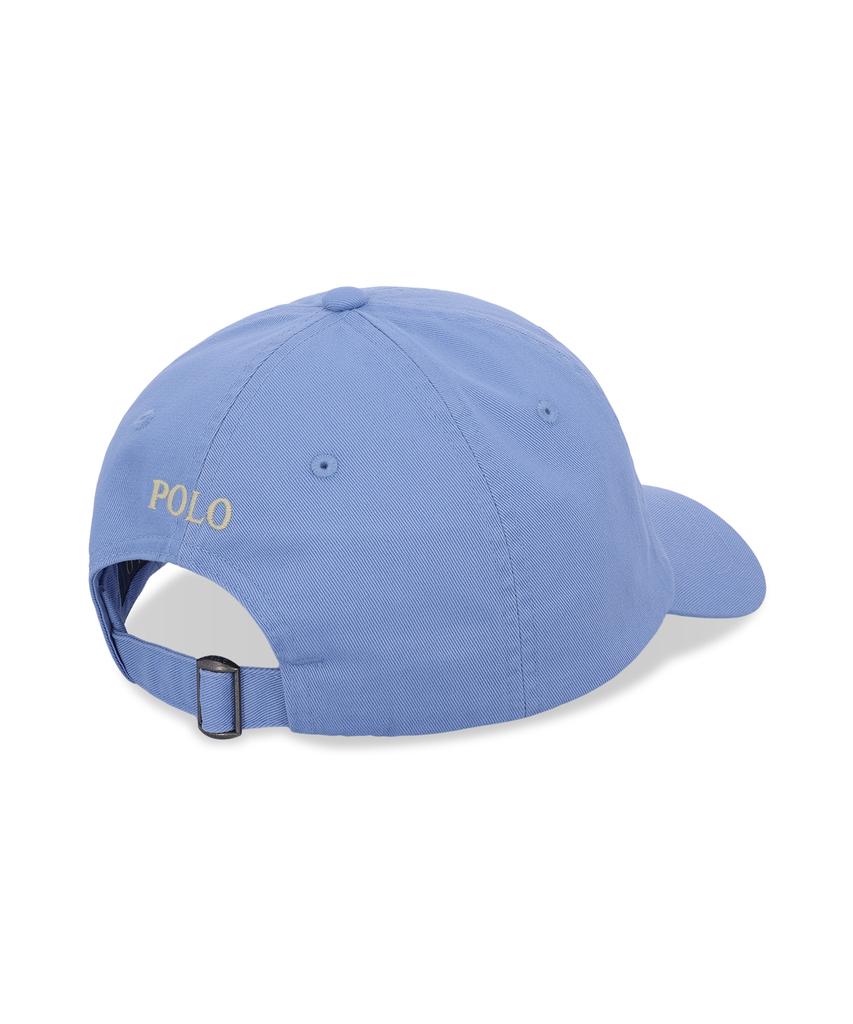 Кепка-бейсболка из хлопка чино POLO RALPH LAUREN - Средне-синий