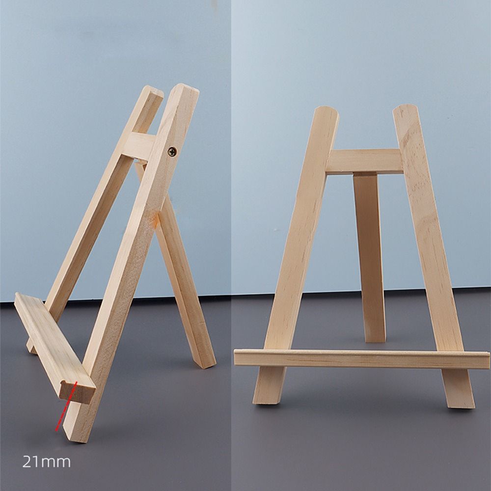 Desk Decoration DIY Crafts Students Painting Stand Postcard Holder Drawing Tripod Display Easel