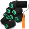 9 Pcs Textured Paint Rollers 4 Inch Bed Liner Roller Paint
