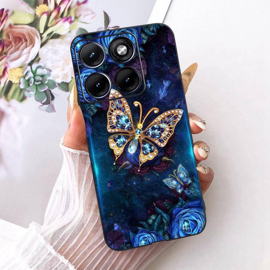 Чехол для телефона Motorola Edge 70 Fusion 2026 Чехол Милые Кошки Печать Мягкий Силиконовый Чехол для Moto Edge70 fusion XT2605-1 Funda