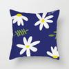 Декоративная наволочка с цветочным узором для гостиной, спальни, квадратная подушка, наволочка