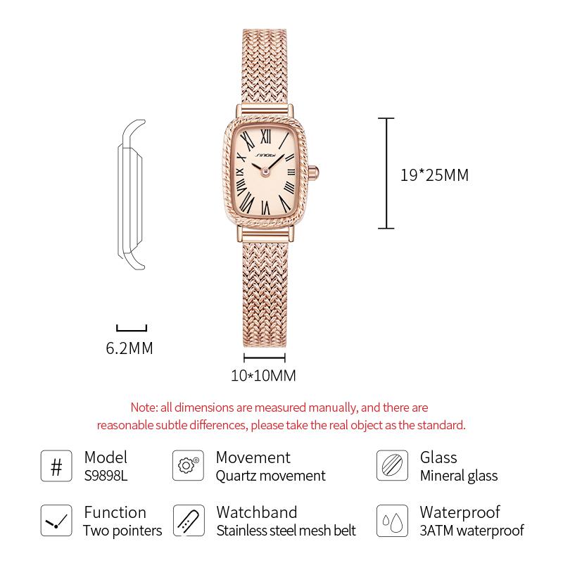 Новое поступление Sinobi, женские часы, модный дизайн, женские кварцевые наручные часы, элегантные женские подарки, часы, топ, роскошный бренд HM